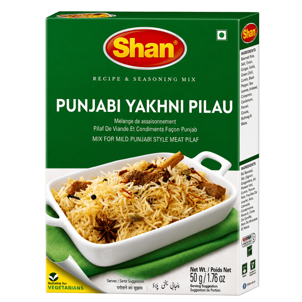 Shan Punjabi Yakhni Pilau 50 g buy online USA - 1
